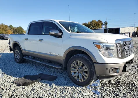 2018 Nissan Titan Sv из США, поврежденный, VIN 1N6AA1E55JN549030